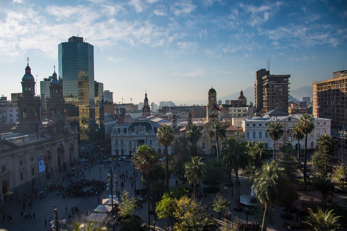 plaza de armas de stgo